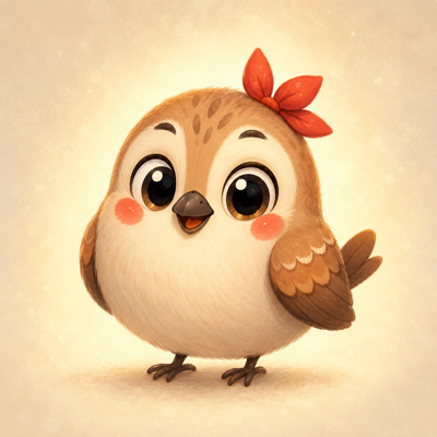Chirpi the little sparrow